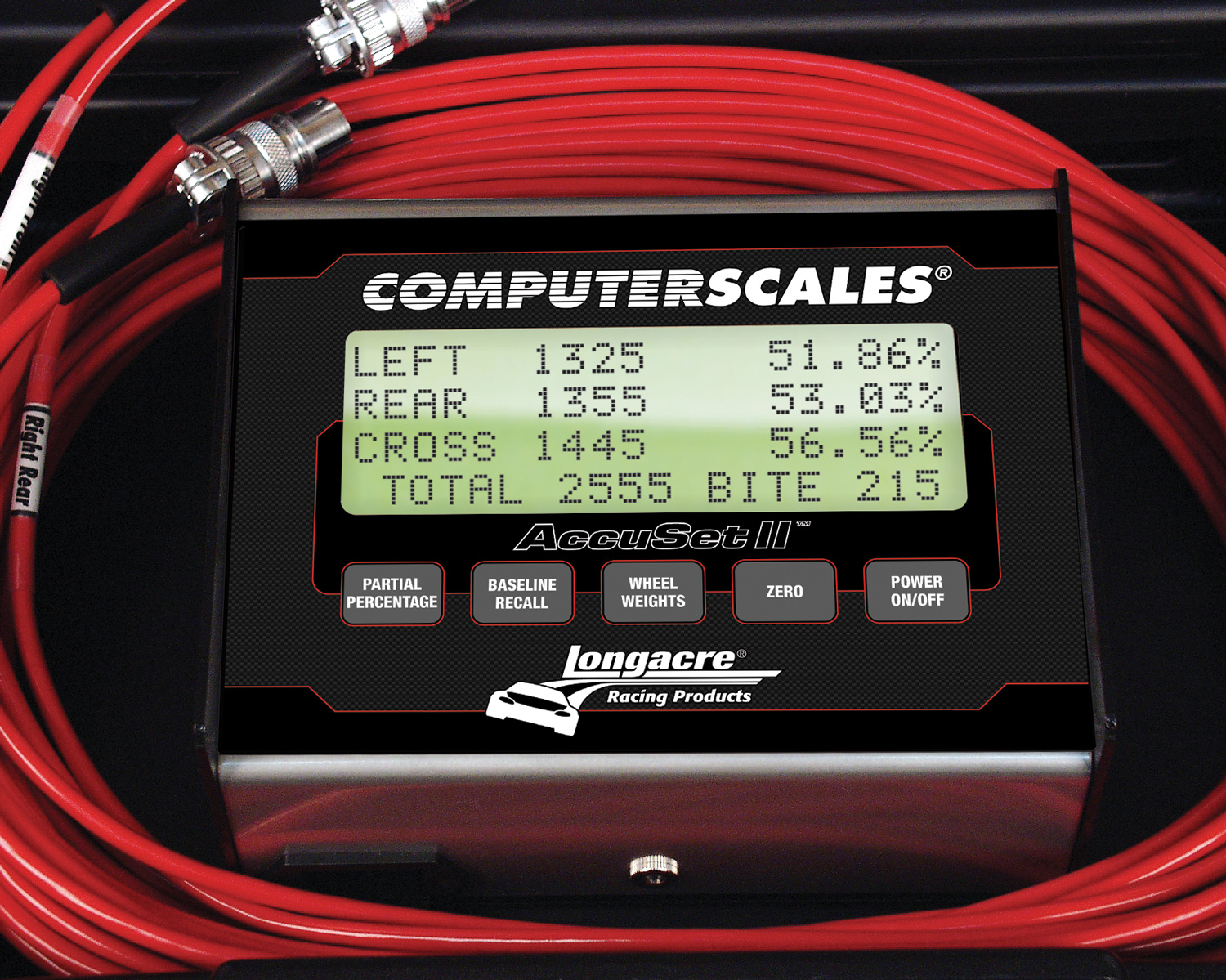 Longacre Radlastwaage Accu Set II (650203)