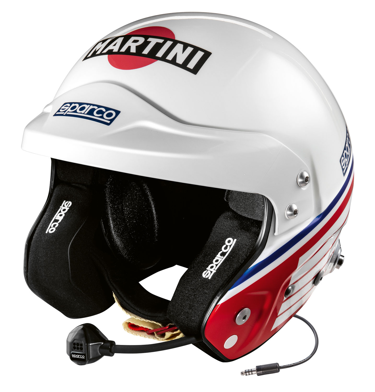 Sparco Helm Air Pro RJ-5i | Martini Racing (Logo-Design)