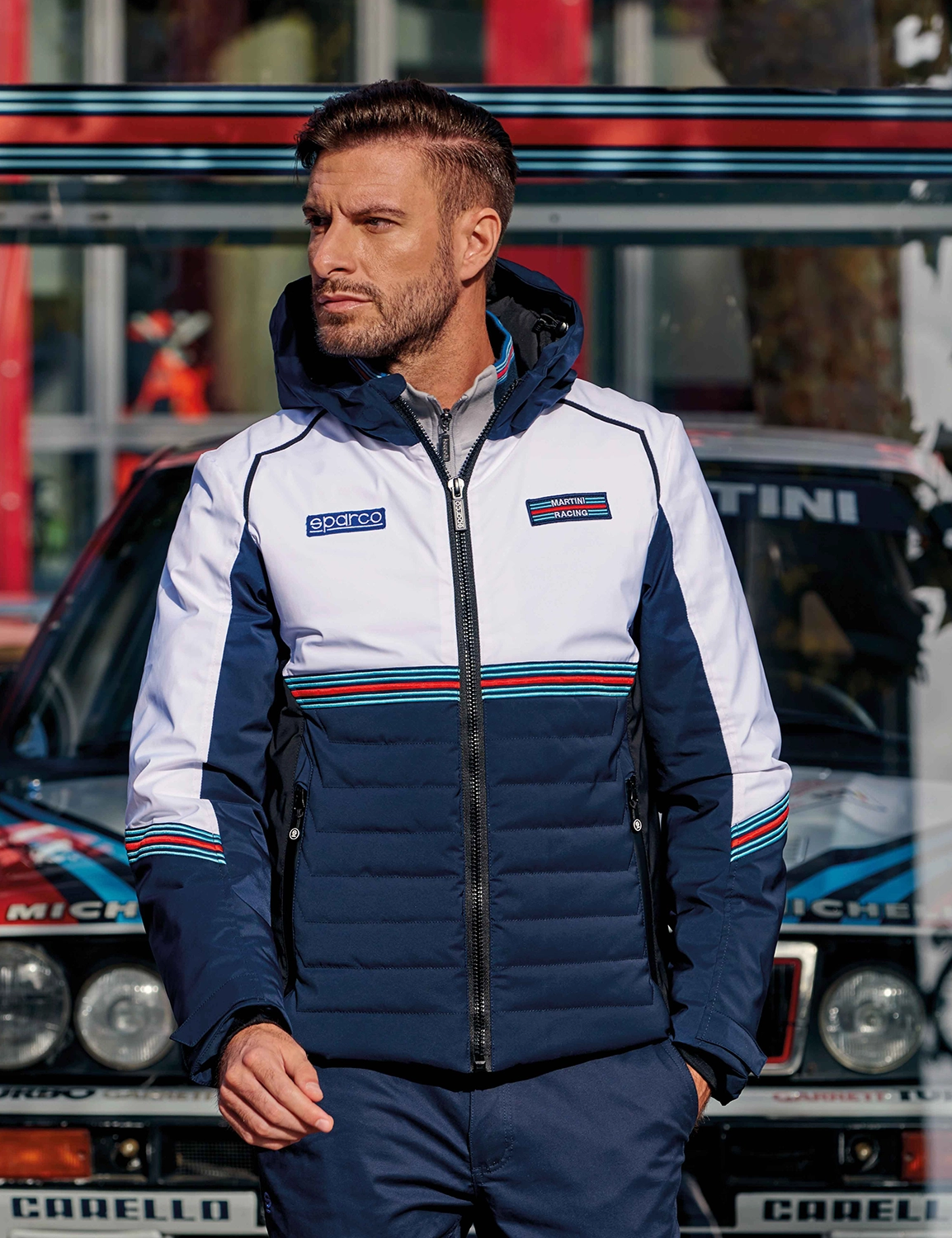Sparco Winter Jacke | Martini Racing