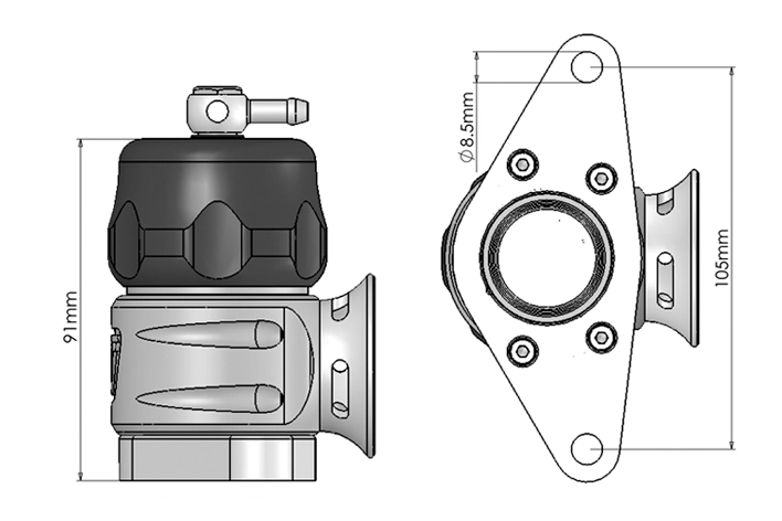 Turbosmart Blow Off Ventil