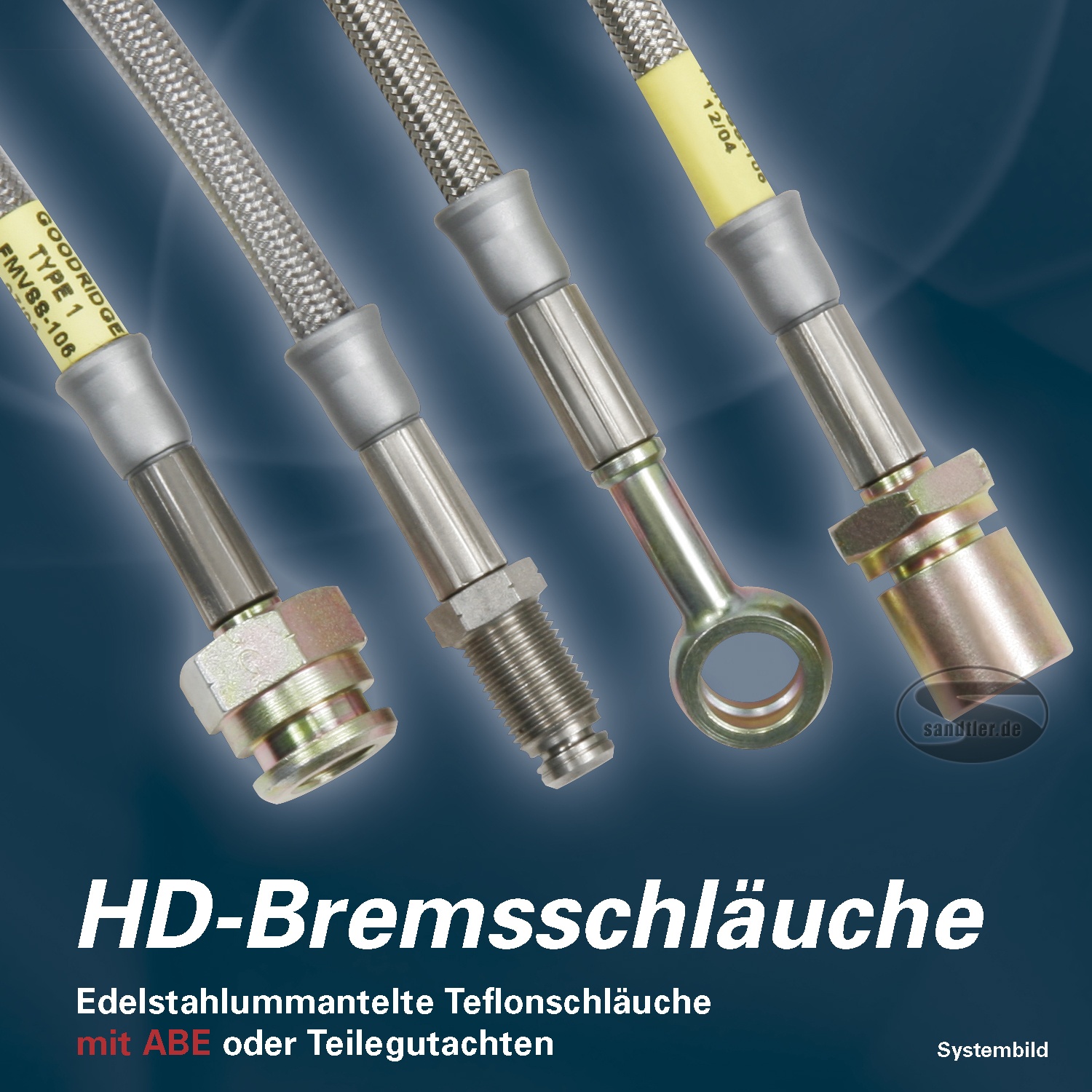 Goodridge Stahlflex Bremsleitungen