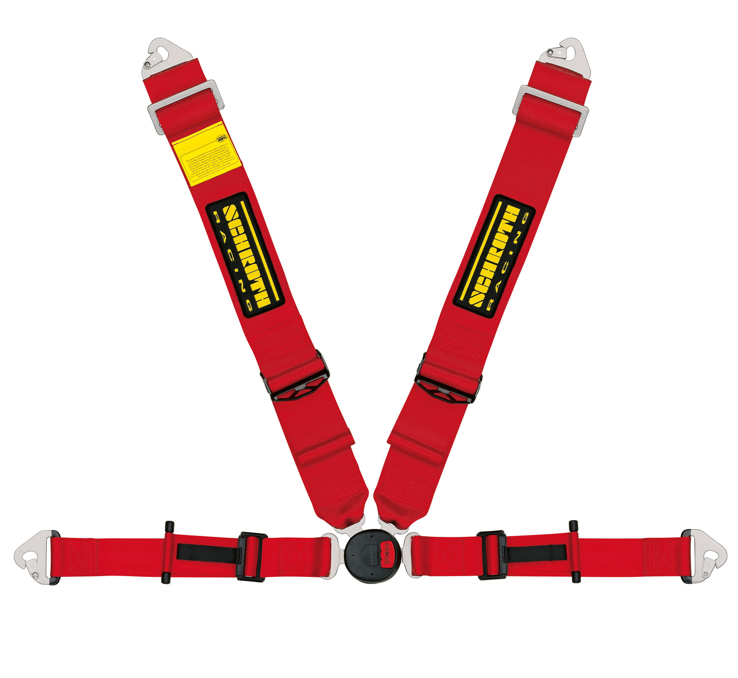 Schroth Renngurt Profi II-FE ASM, rot