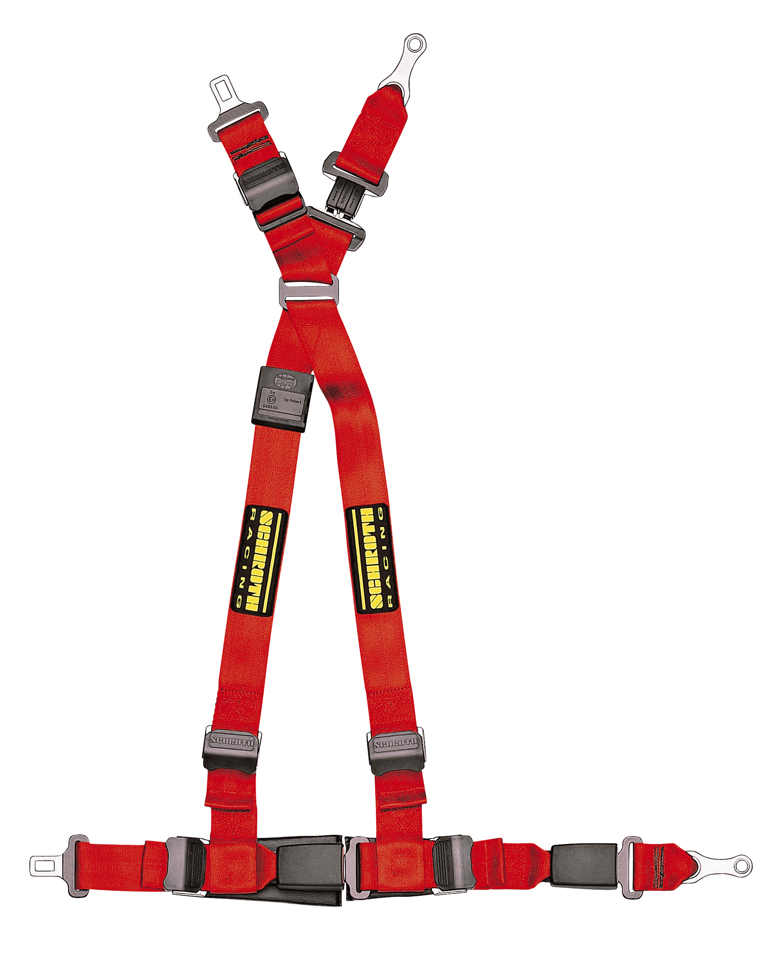 Schroth Renngurt Quick Fit, rot
