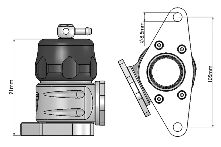 Turbosmart Blow Off Ventil