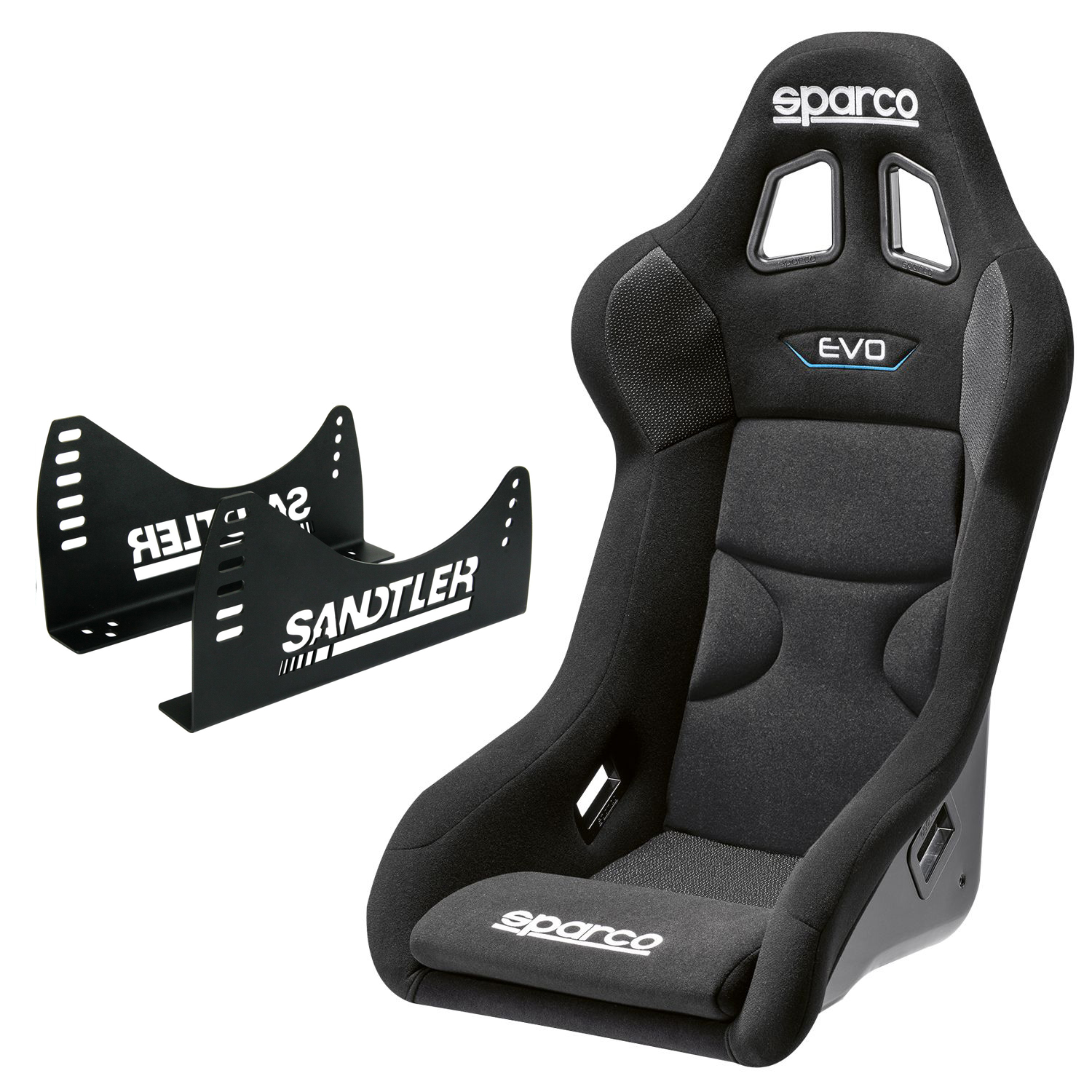 Sparco Rennsitz EVO QRT + Stahlkonsole (3030)