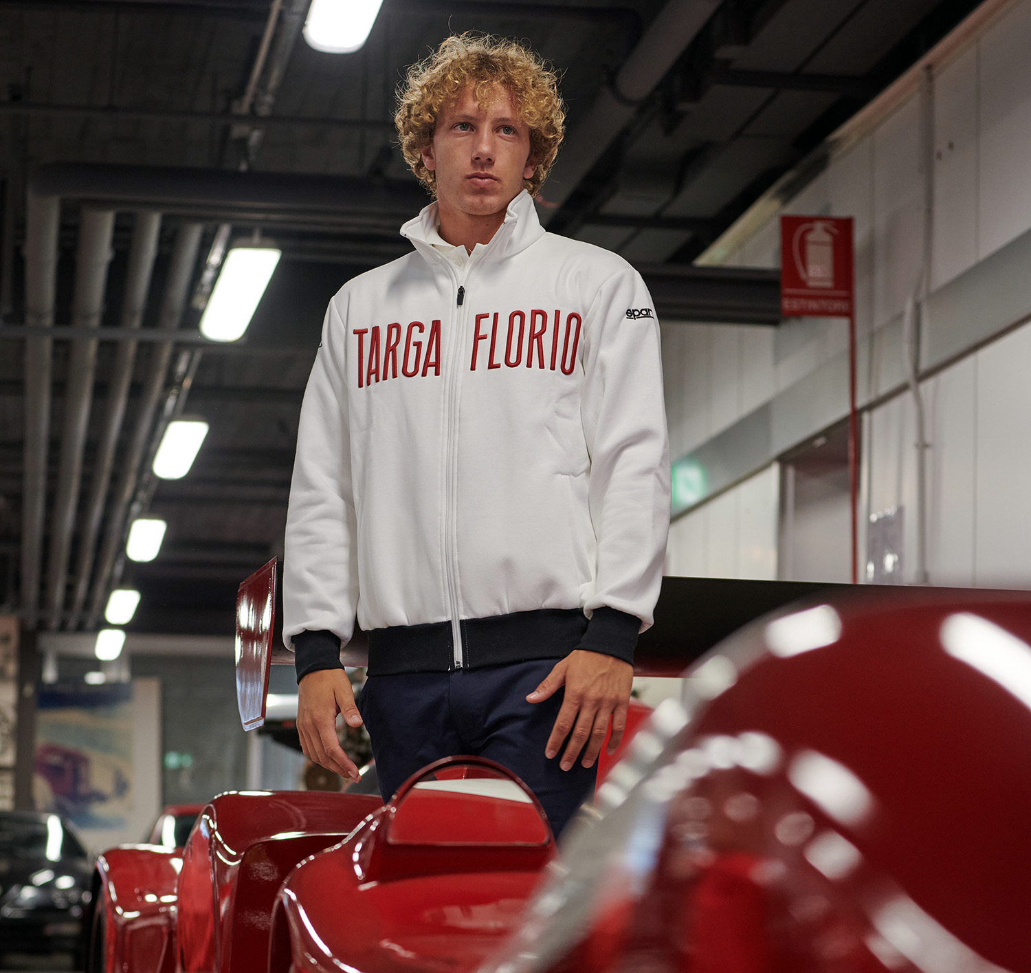 Sparco Fullzip Sweatshirt Targa Florio