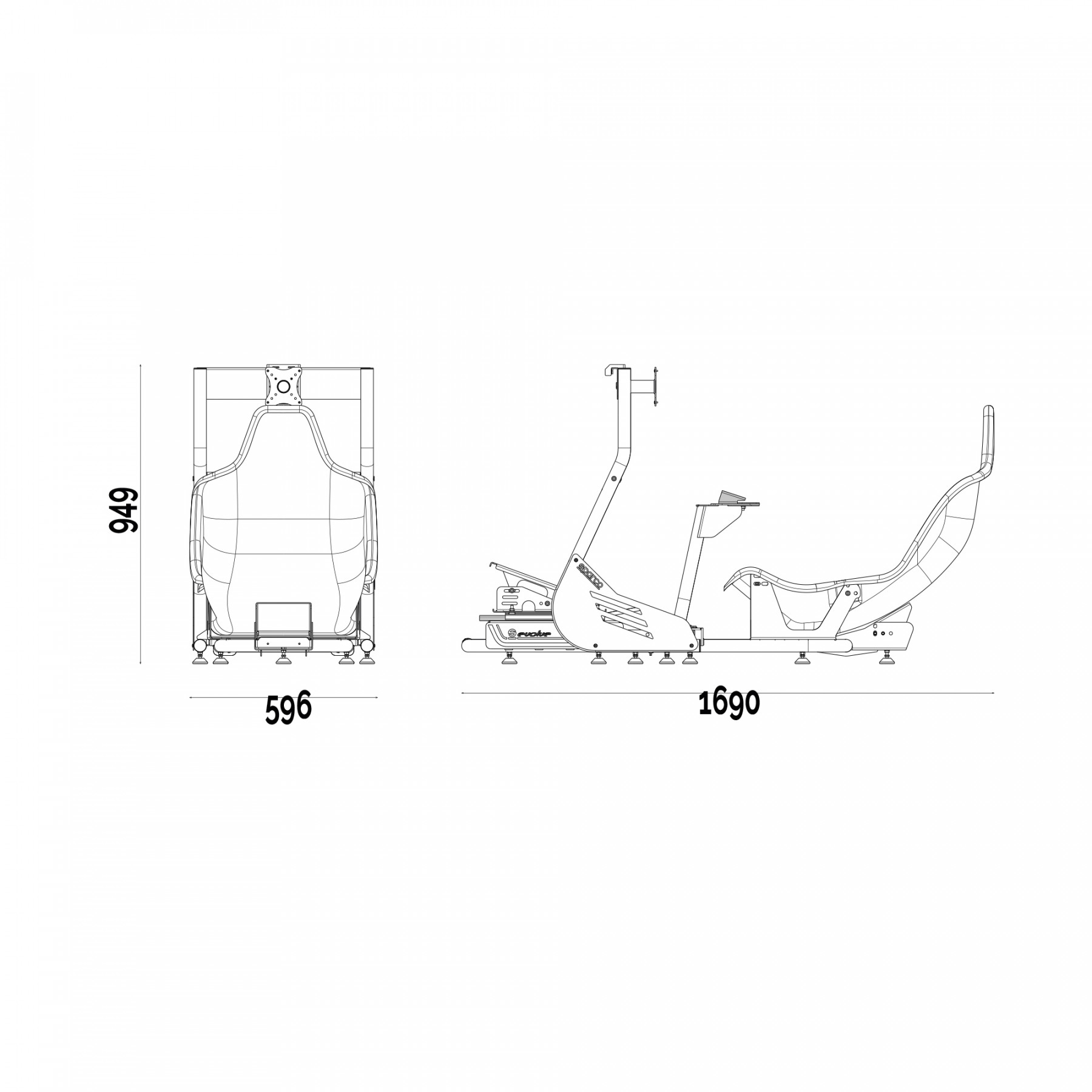 Sim Rig Evolve GP