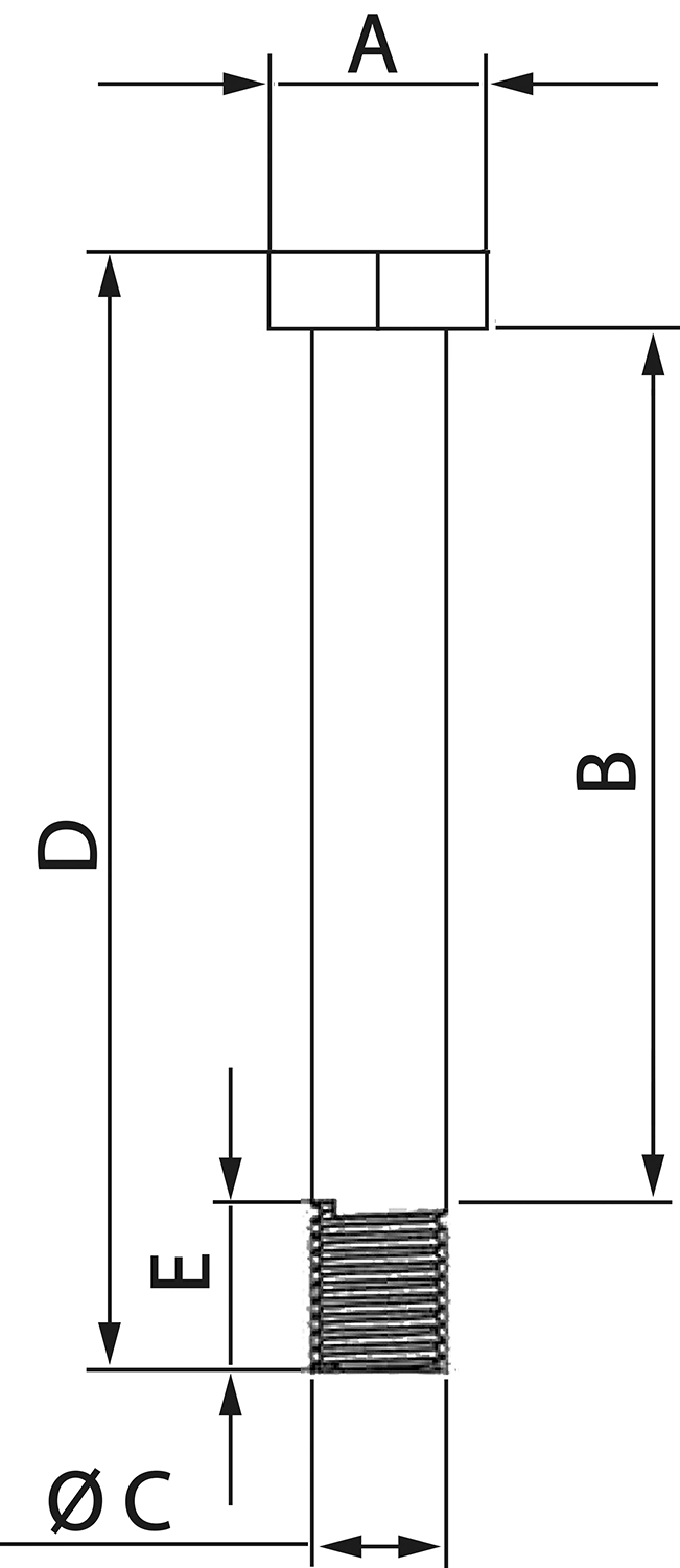 Helix Bolzen für Rennkupplung