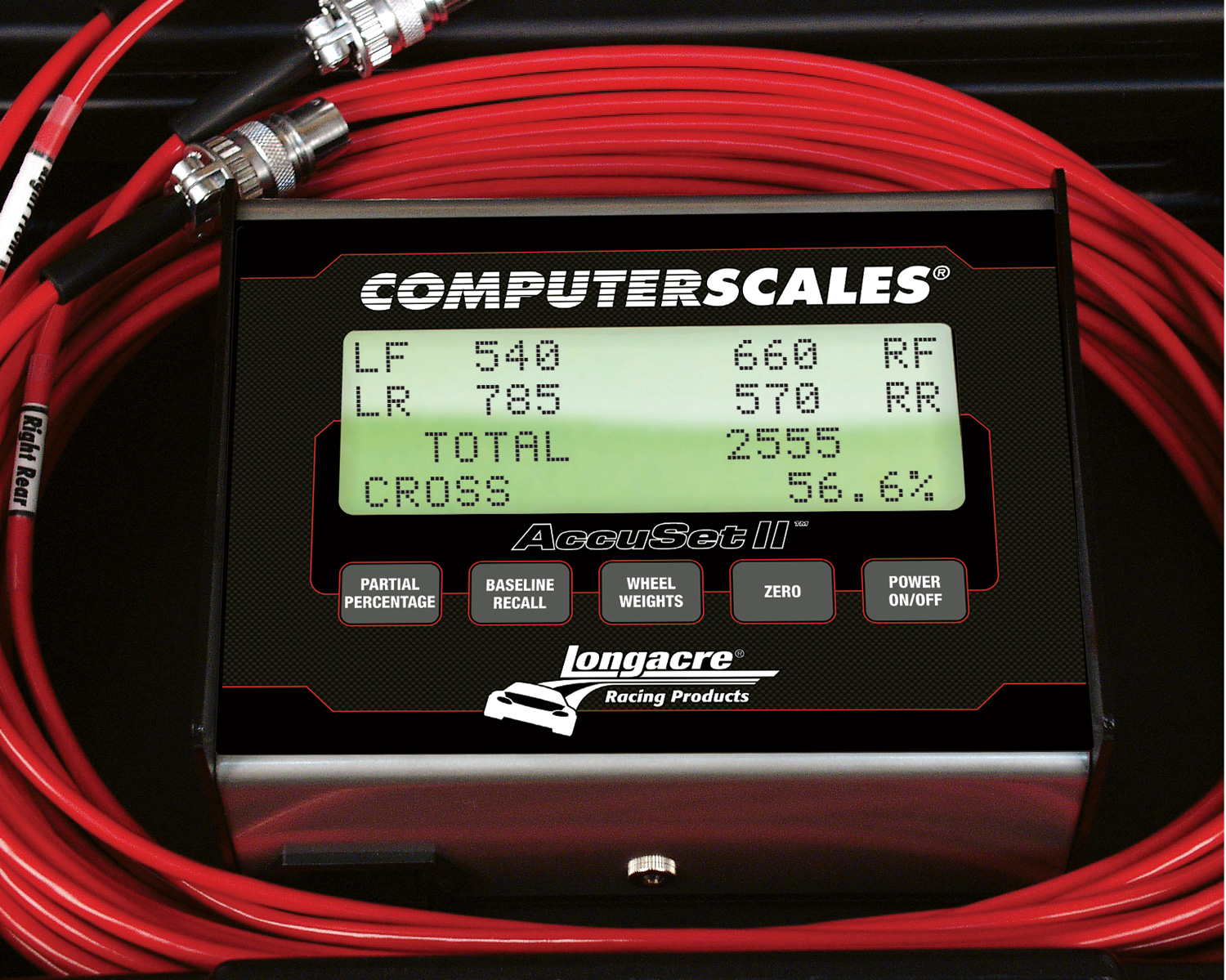 Longacre Radlastwaage Accu Set II (650203)