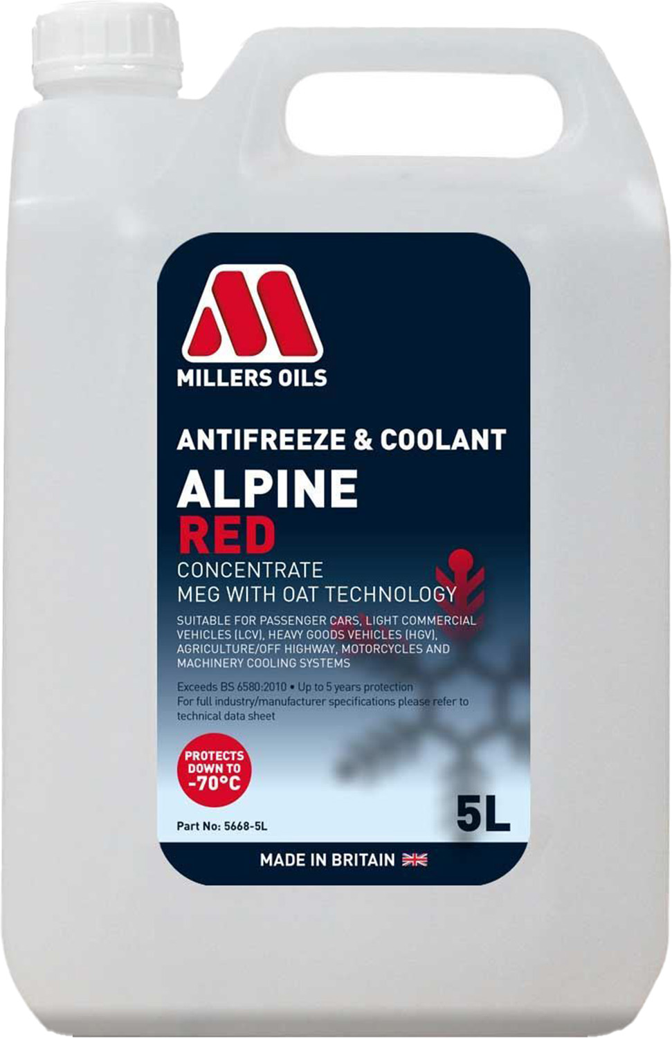 Millers Oils Antifreeze Kühlerfrostschutz (Red)