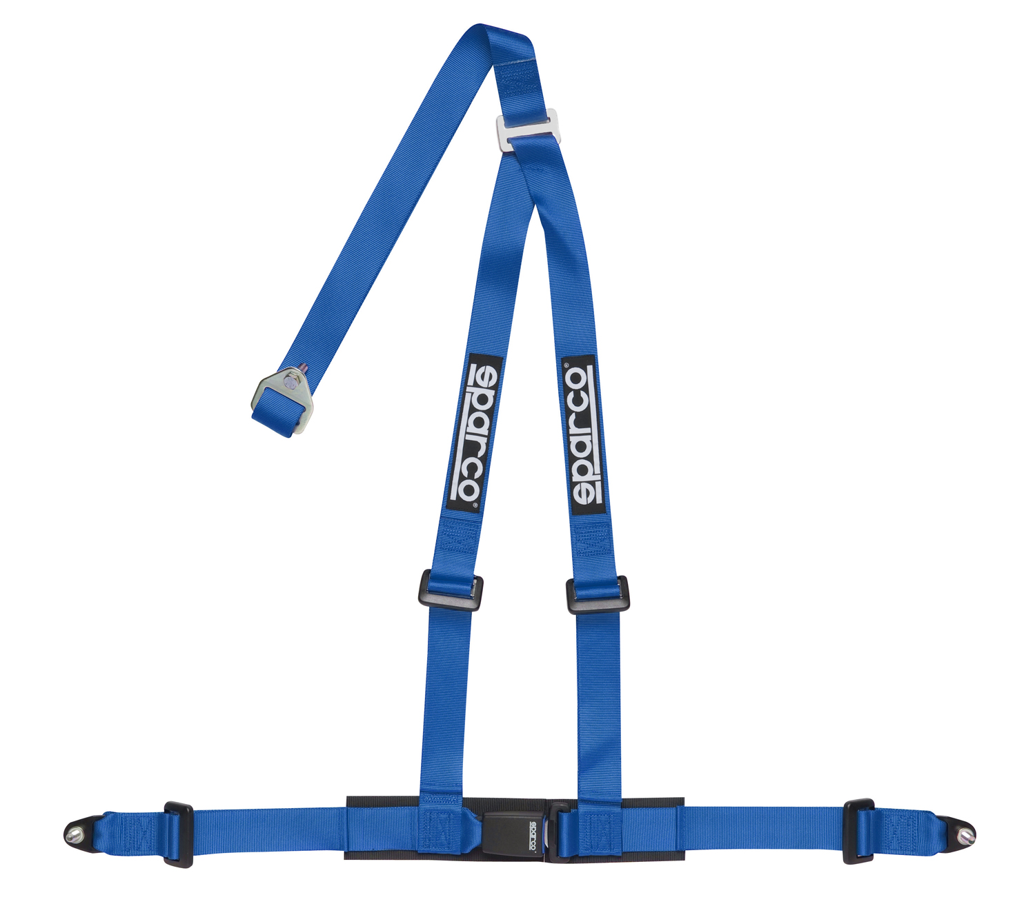 Sparco 3 Punkt Sportgurt mit ECE Zulassung, blau