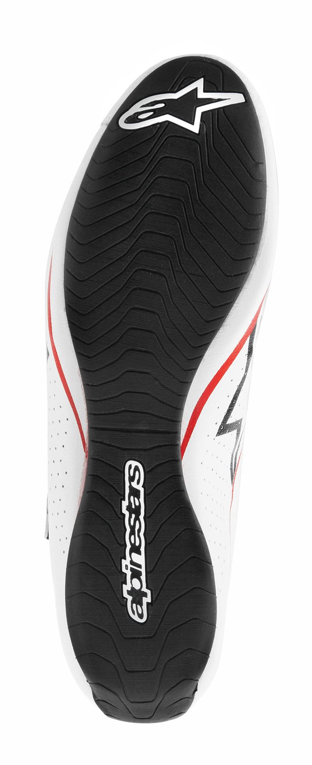 Alpinestars Fahrerschuh Supermono, weiß/rot