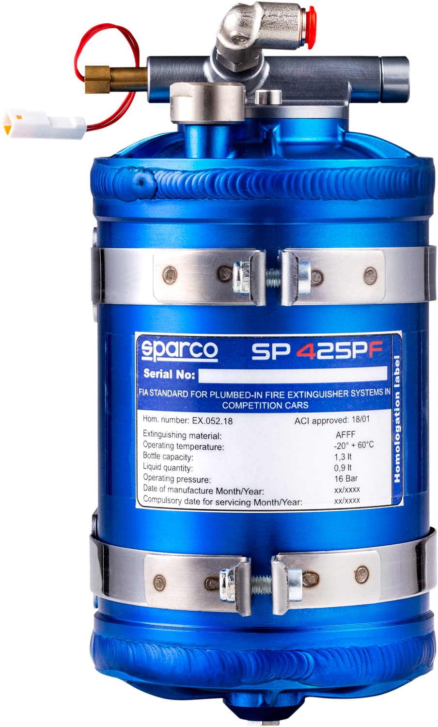 Sparco Feuerlöschanlage