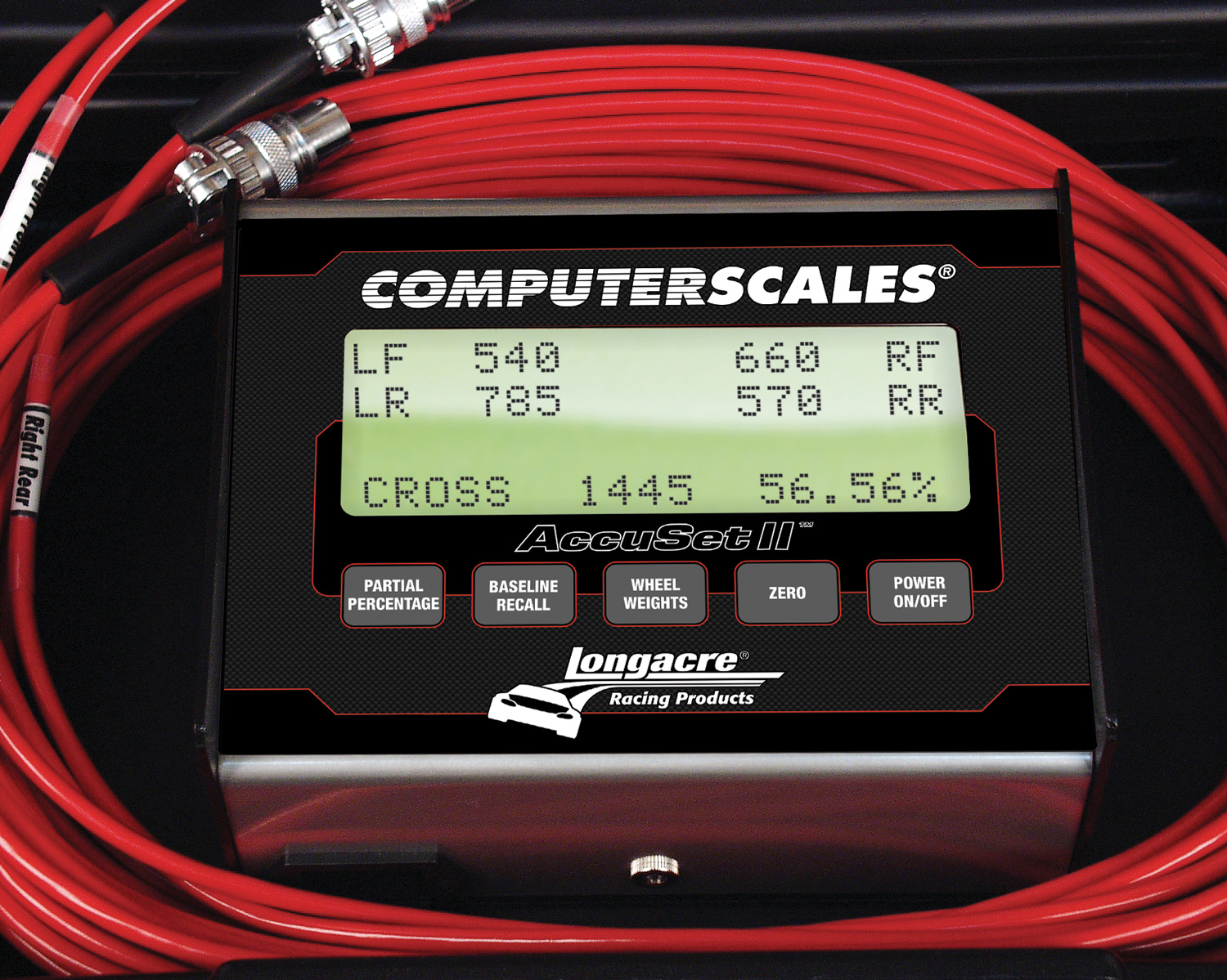 Longacre Radlastwaage Accu Set II (650203)