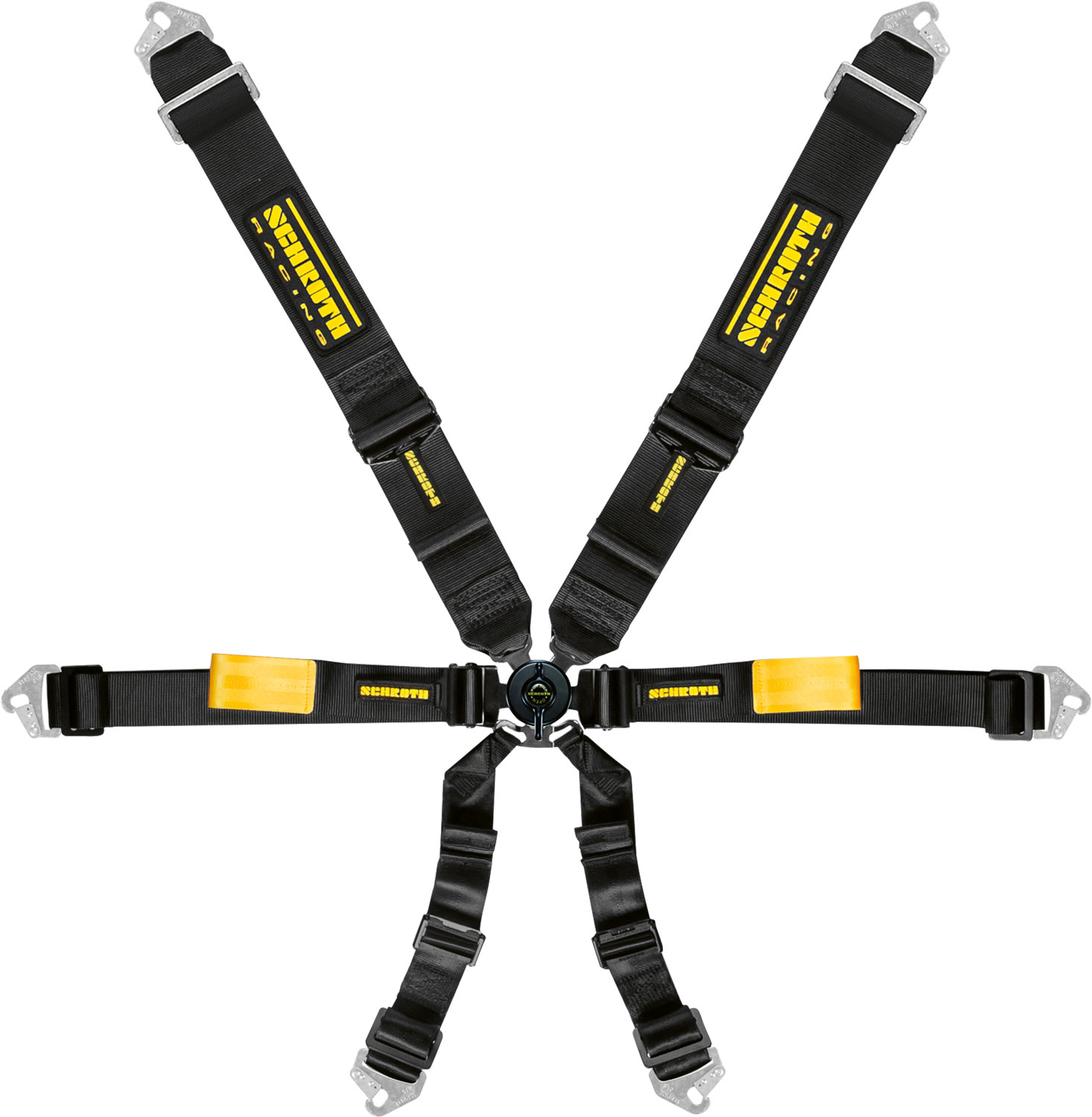 Schroth Renngurt Enduro Belt, 3x2, schwarz
