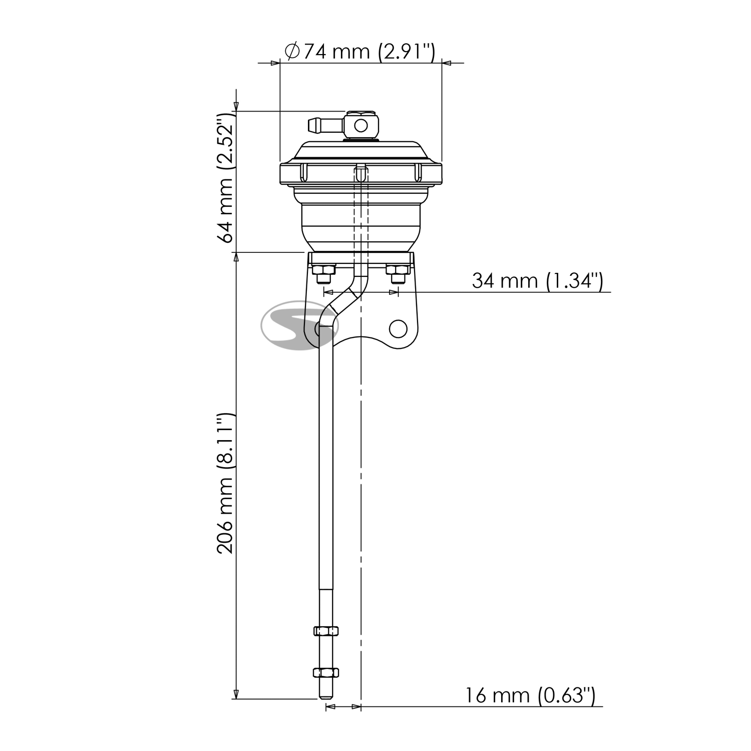 Turbosmart Internes Wastegate