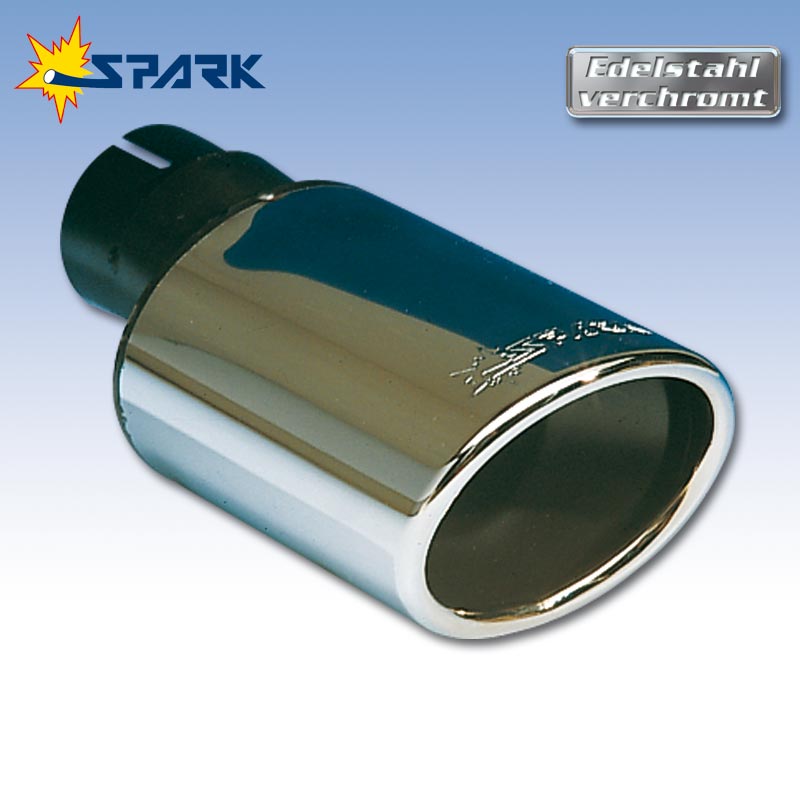 Spark SPECIFIC Line Endrohr oval (100432)