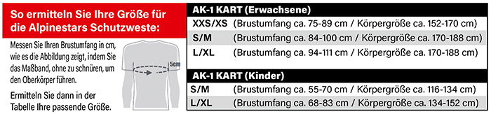 Alpinestars Schutzweste AK-1