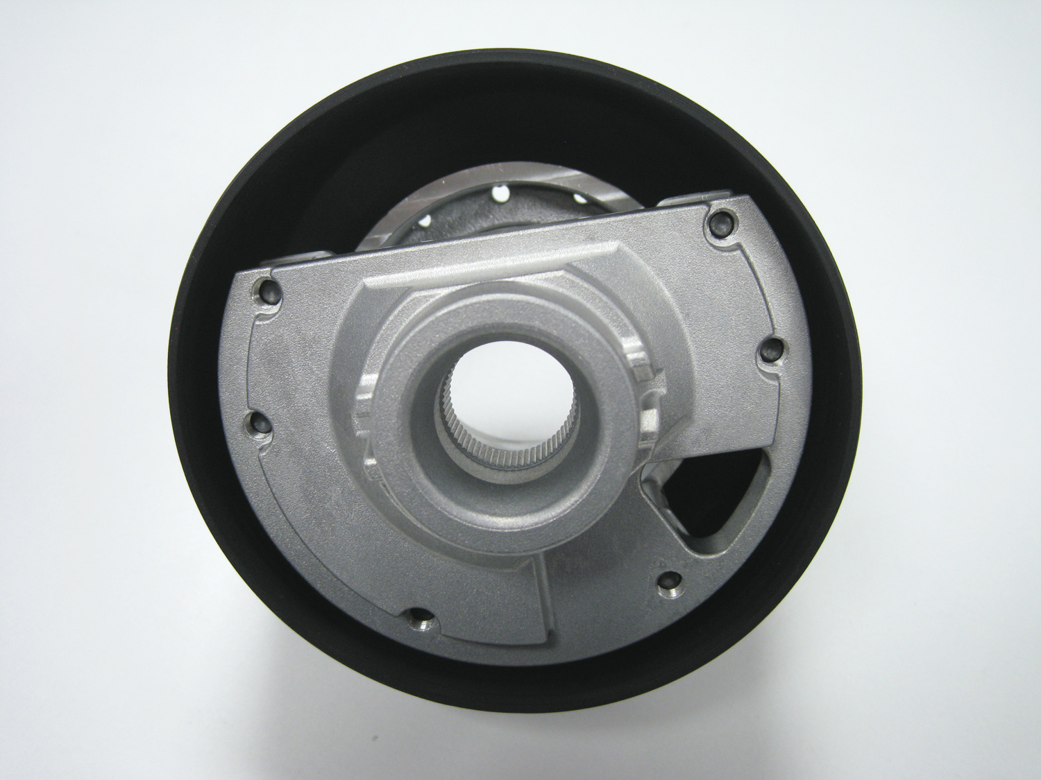Lenkradnabe aus Aluminium