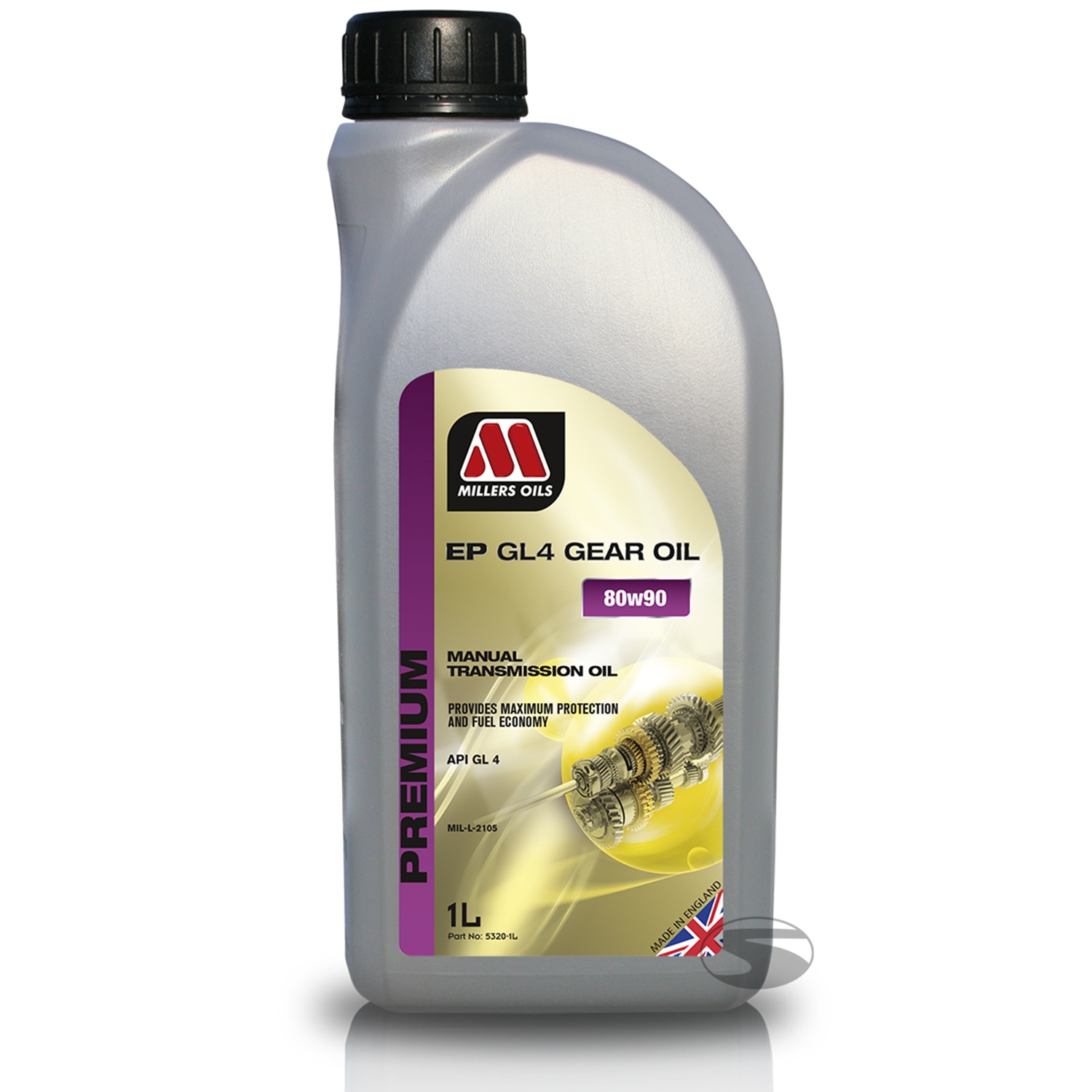 Millers Oils EP 80W-90 GL4, 1 Liter