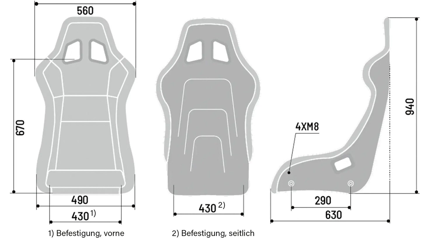 Sparco Rennsitz QRT-C