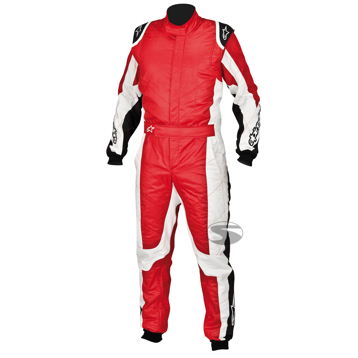 Alpinestars Rennoverall GP Tech, rot/weiß