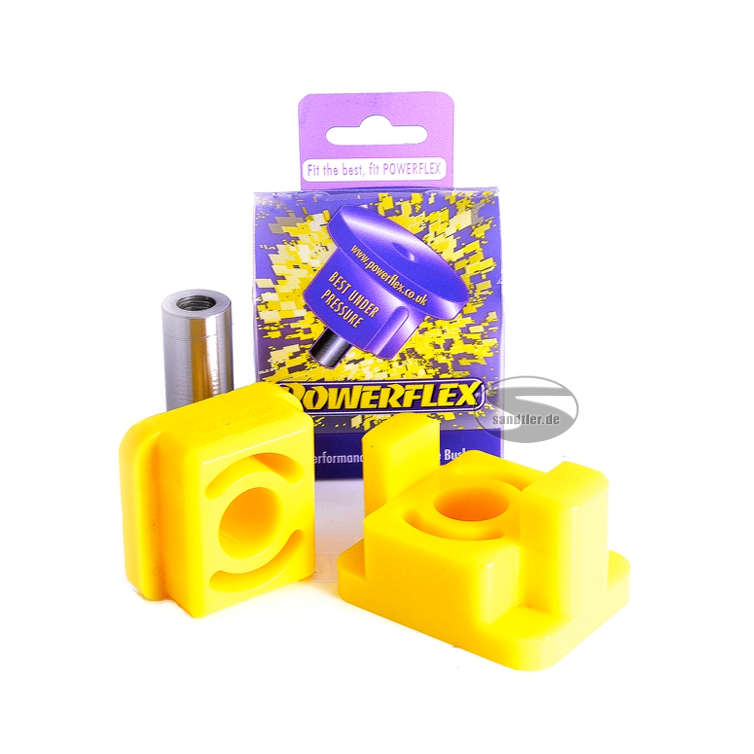 Powerflex (12) Motorabstützung, oben, eckige Buchse (PFF88-623)