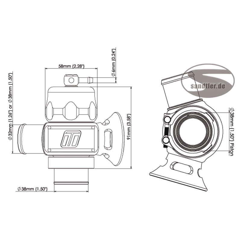 Turbosmart Dual Port