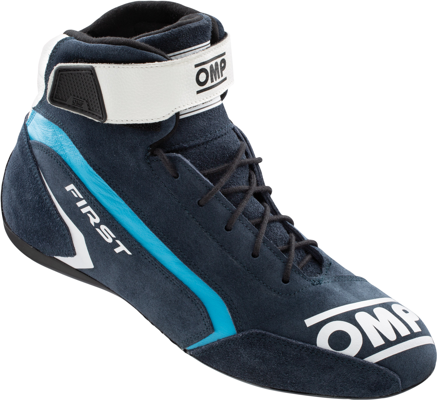 OMP Fahrerschuh First, dunkelblau/blau