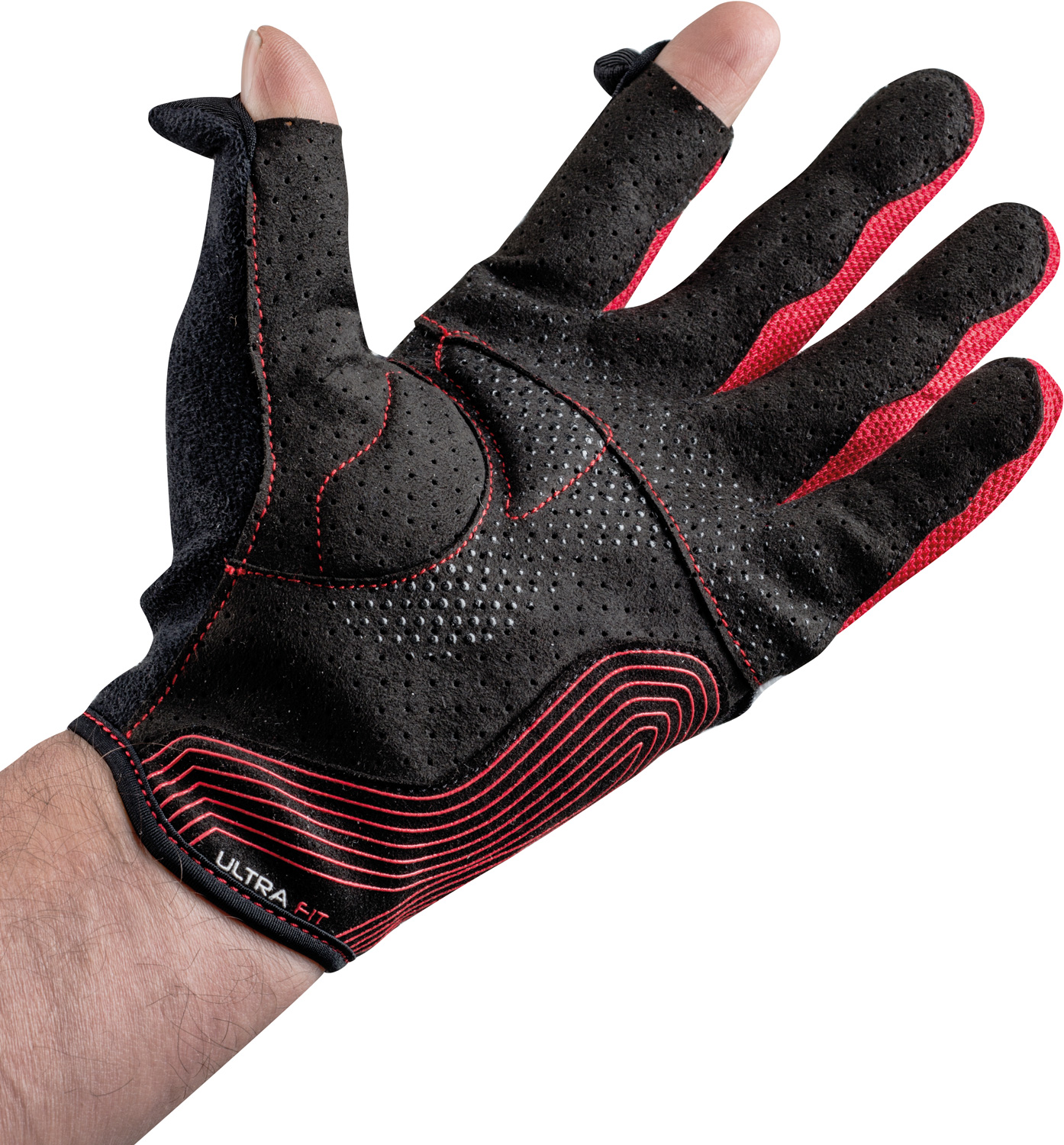 Sparco Gaming Handschuh Hypergrip, schwarz/rot