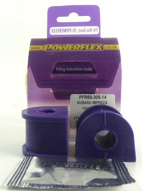 Powerflex (9) HA Stabilisator, hinten, 14 mm