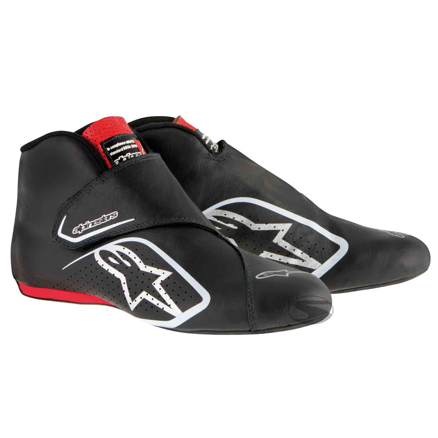 Alpinestars Fahrerschuh Supermono, schwarz/weiß