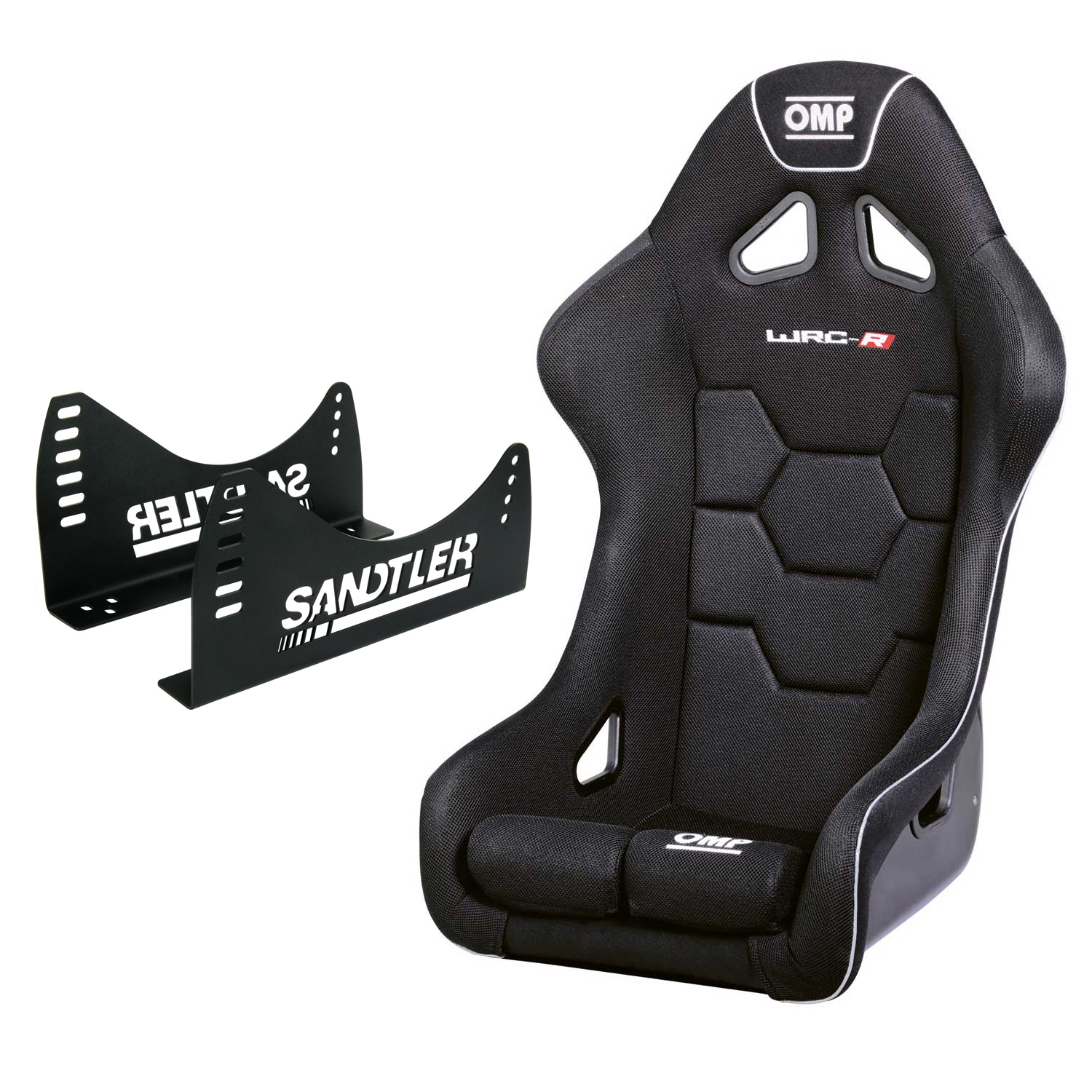 OMP Rennsitz WRC-R XL + Stahlkonsole (3030)