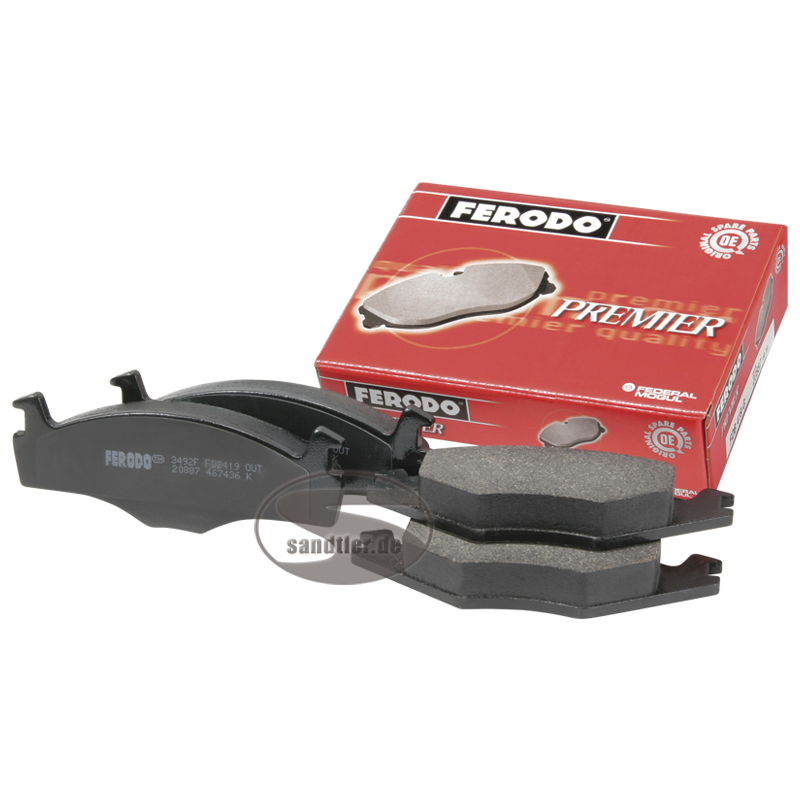 Ferodo Premier Serien Bremsbeläge Vorderachse FDB563
