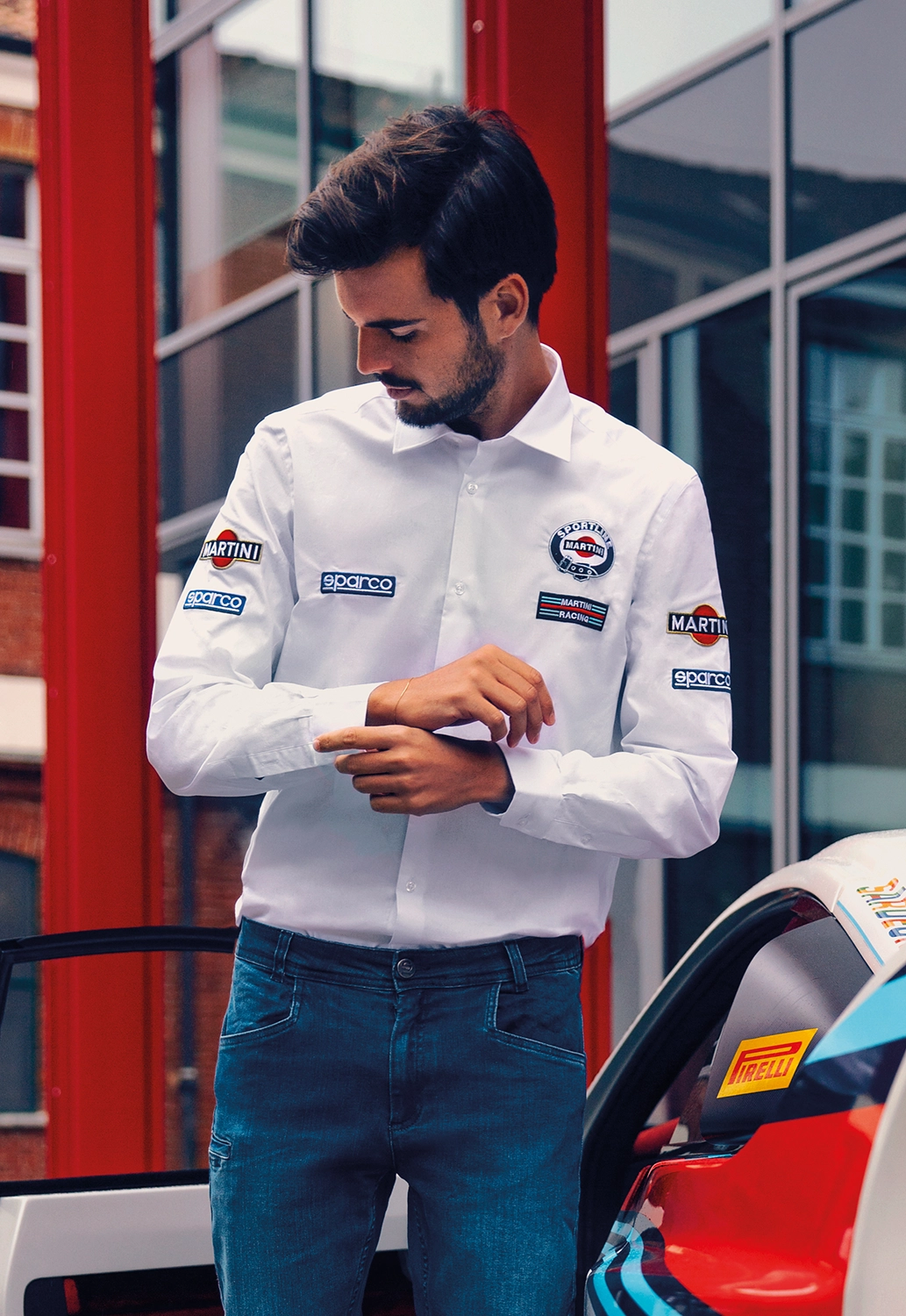 Sparco Langarm Hemd | Martini Racing