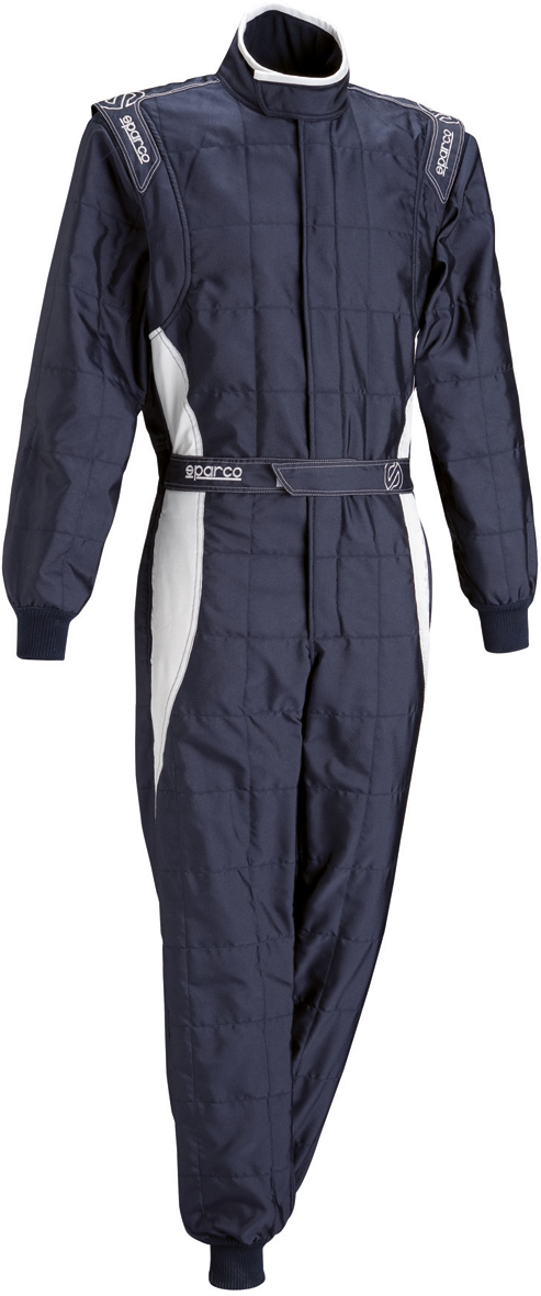 Sparco Rennoverall X-Light Evo4, dunkelblau/grau