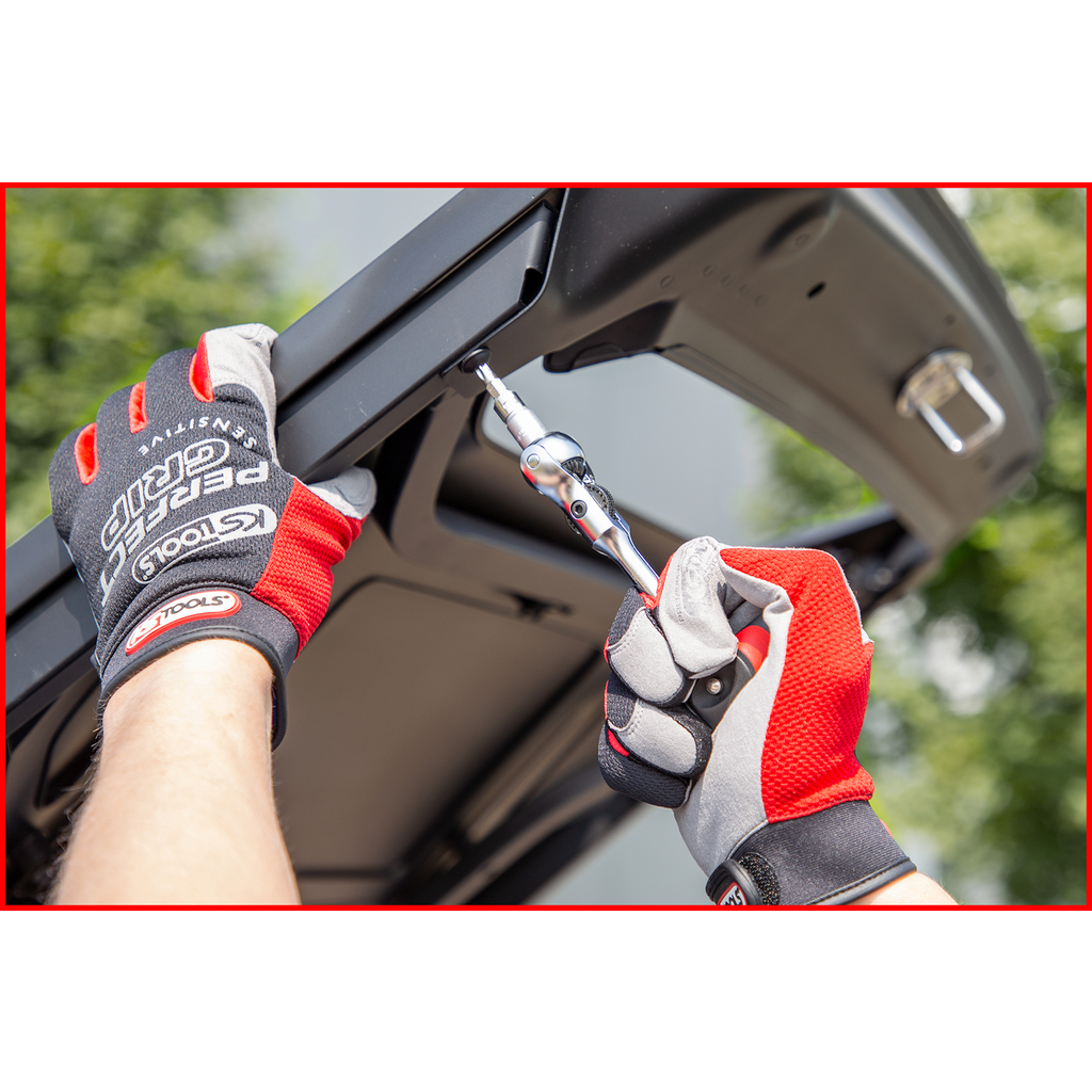 KS Tools Schwenkkopf Knarre, 72 Zahn