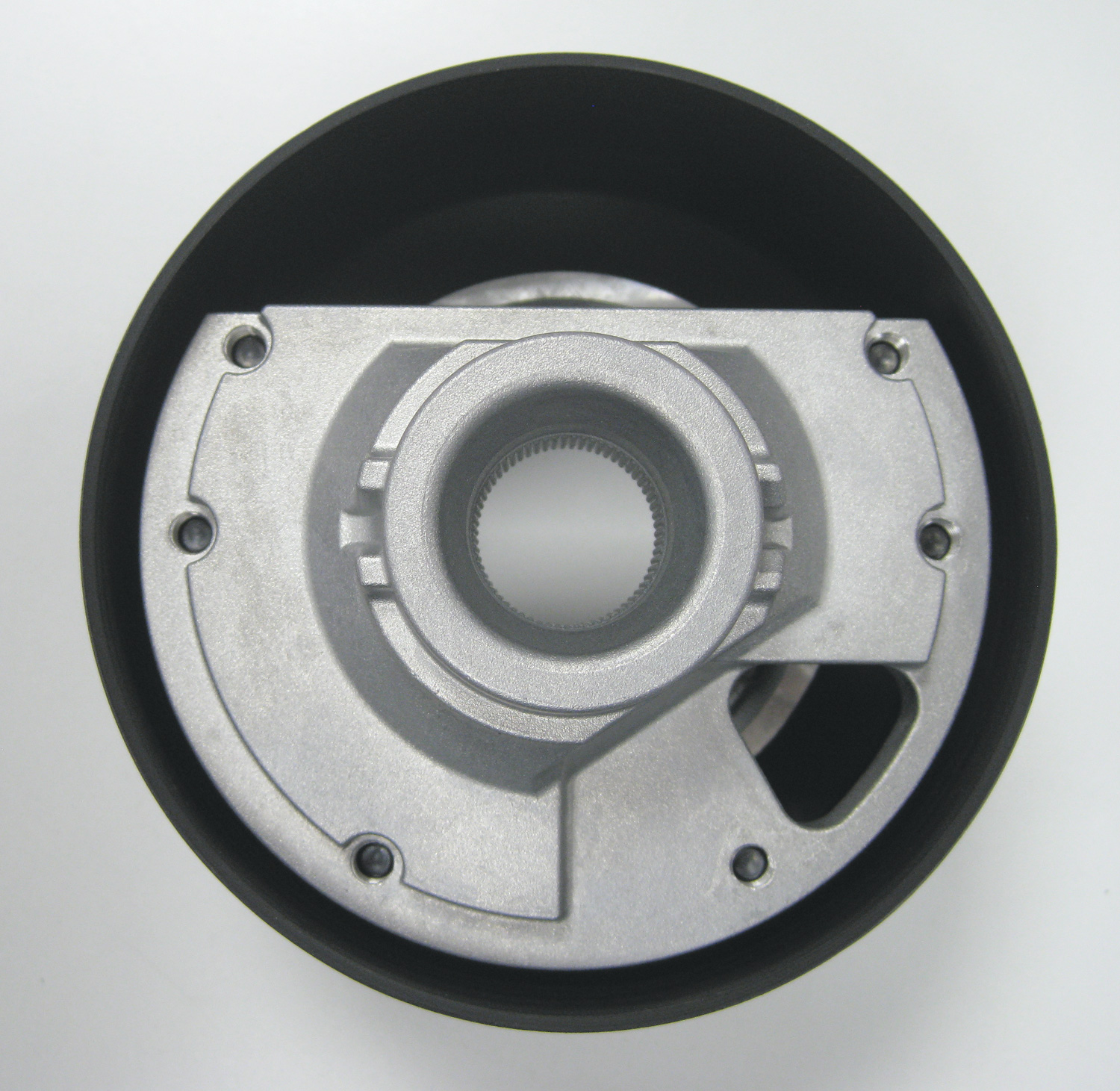 Lenkradnabe aus Aluminium