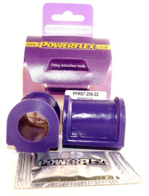 Powerflex (3) VA Stabilisator, 22 mm (D Förmig)