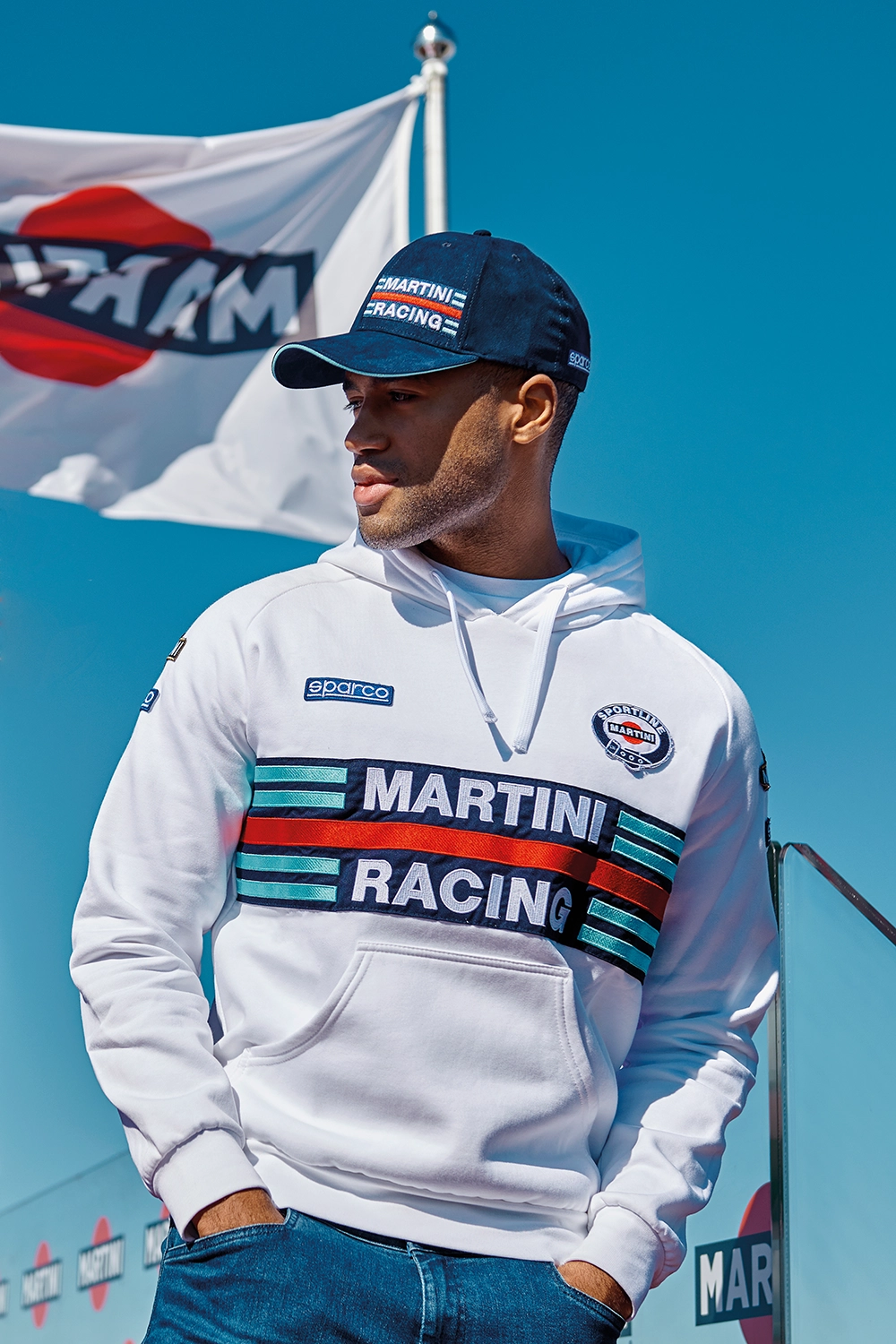 Sparco Kappe Side Logo | Martini Racing