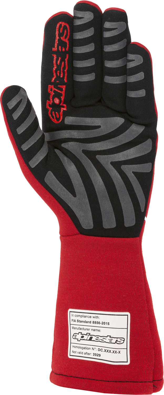 Alpinestars Handschuh Tech 1 Start v2, rot/weiß