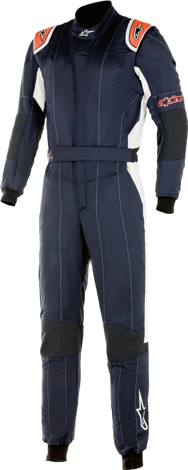 Alpinestars Rennoverall GP Tech v3, dunkelblau/rot