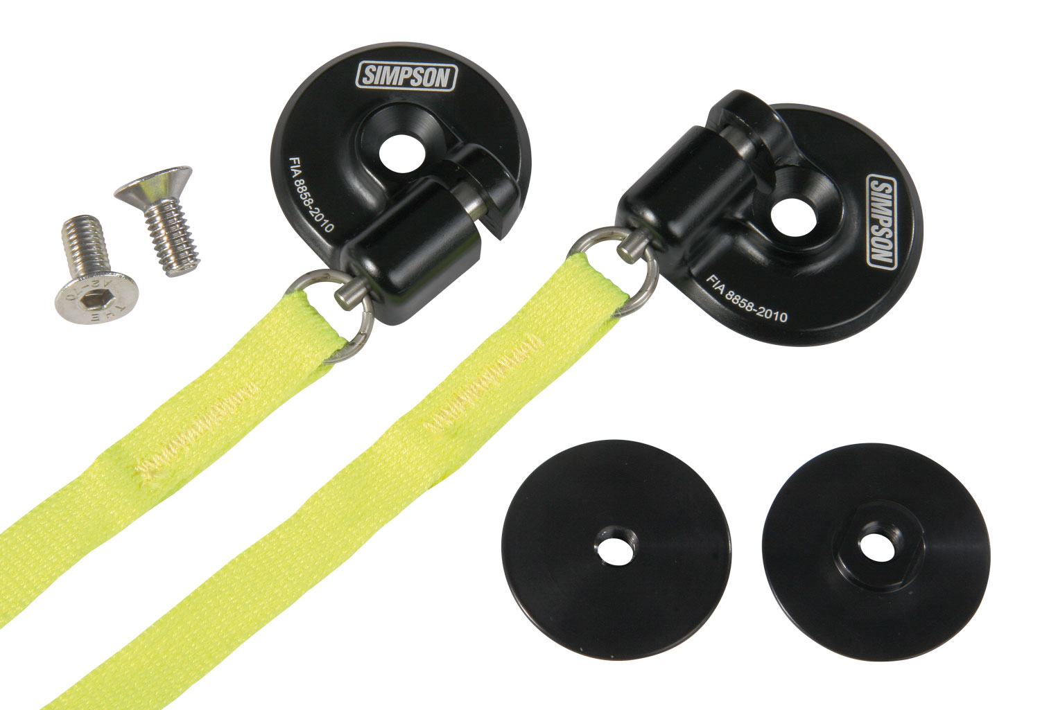 HANS Helm Clips Quick Release, FIA 8858-2010