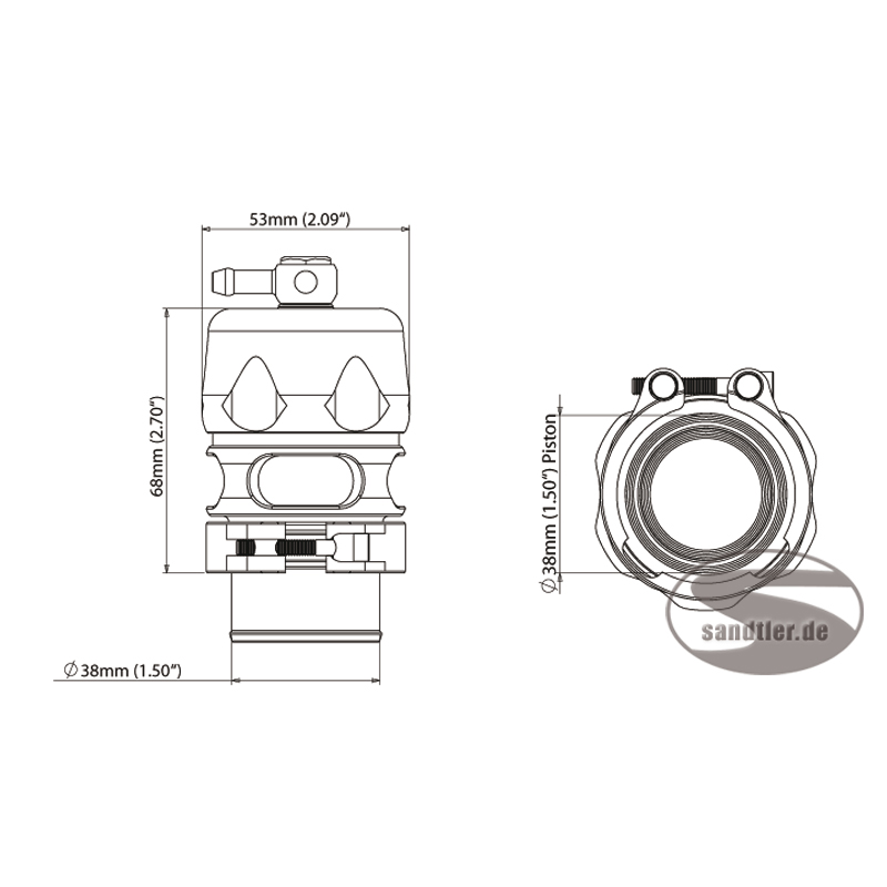 Turbosmart Vee Port Pro