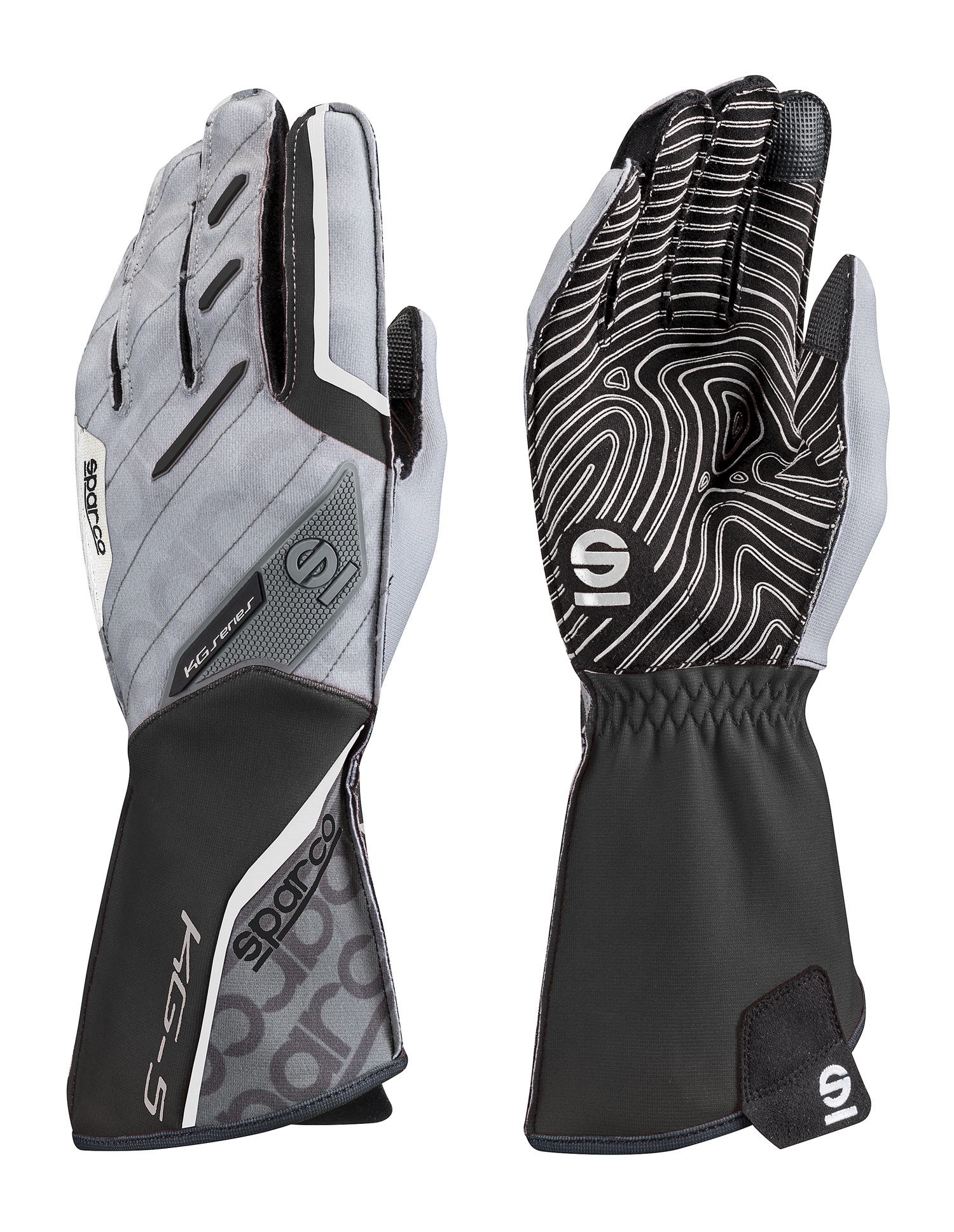 Sparco Karthandschuh Motion KG-5, grau/schwarz