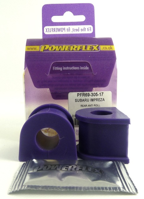 Powerflex (9) HA Stabilisator, hinten, 17 mm