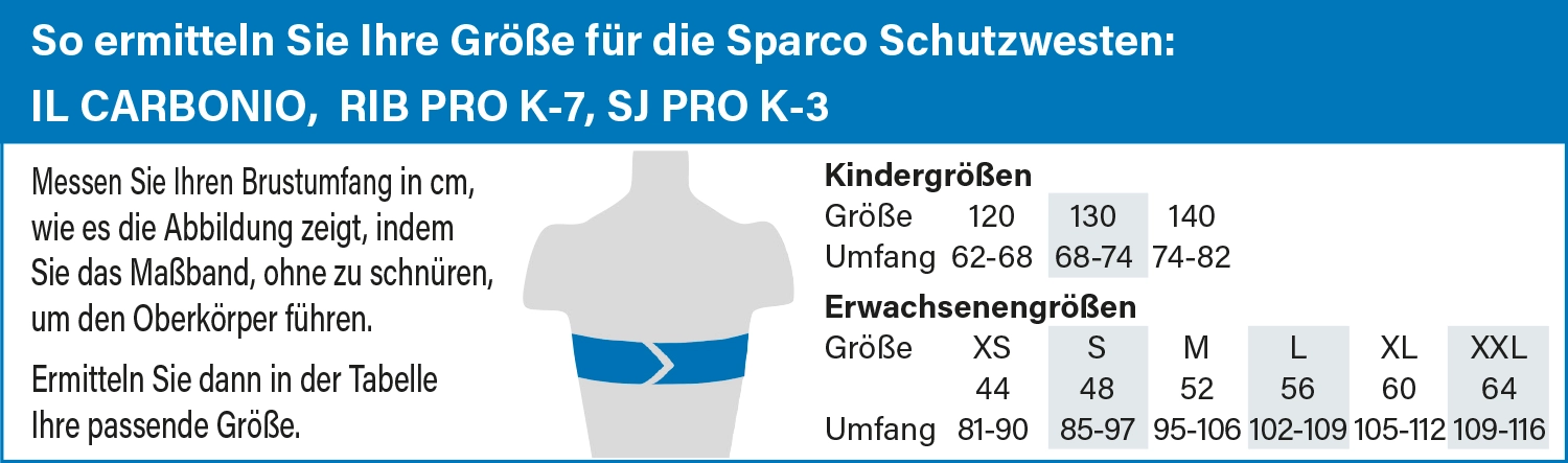 Sparco Schutzweste IL CARBONIO