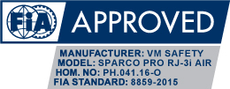 Sparco Helm Air Pro RJ-5i | Martini Racing (Logo-Design)