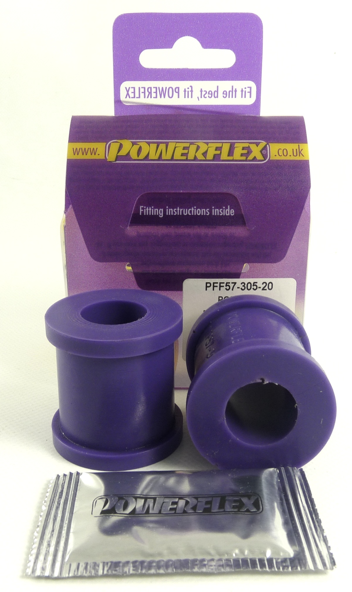 Powerflex (3) VA Stabilisator innen 20 mm (rund, 35mm außen Ø, Länge 41mm)