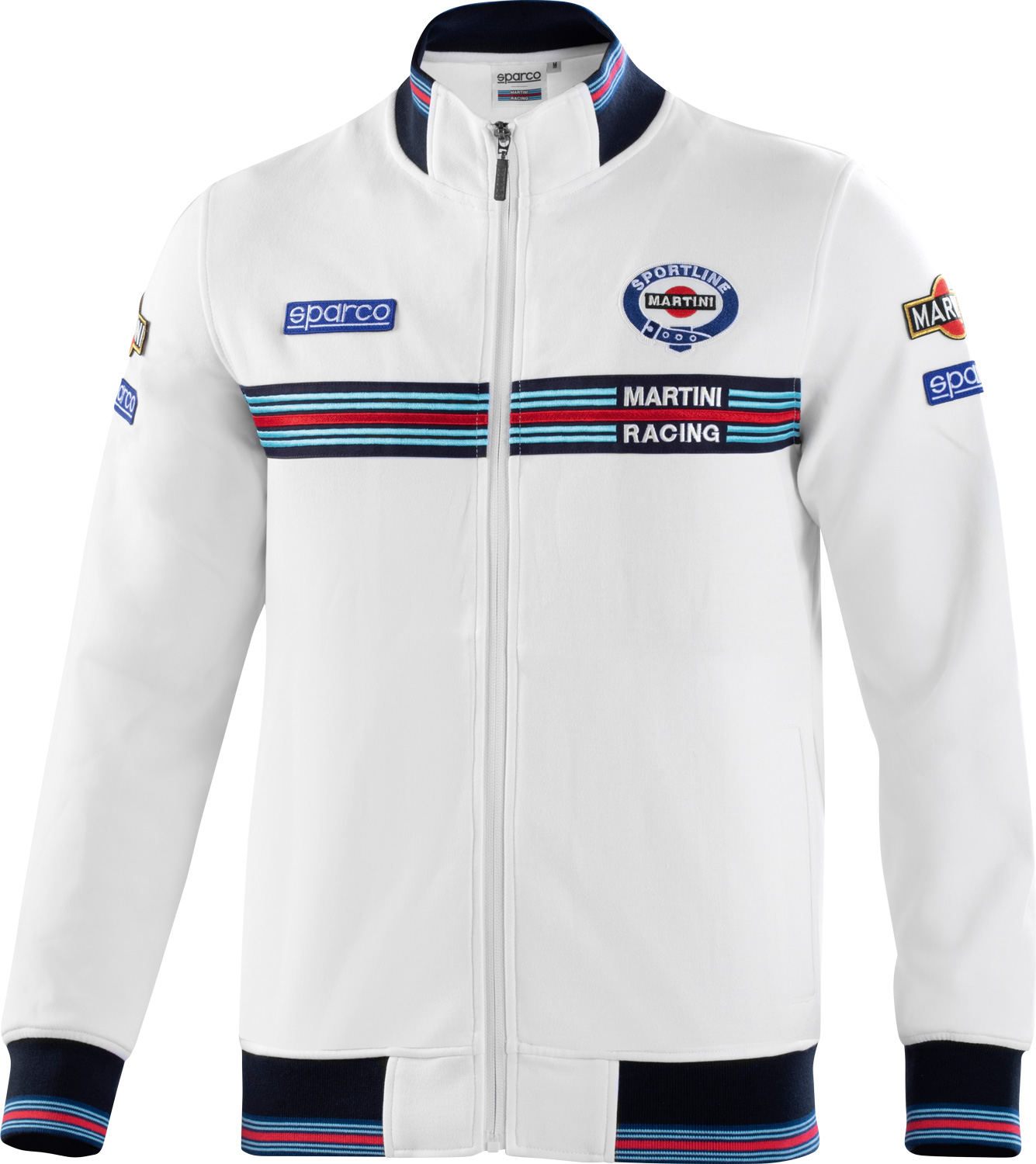 Sparco Sweatjacke Full Zip | Martini Racing